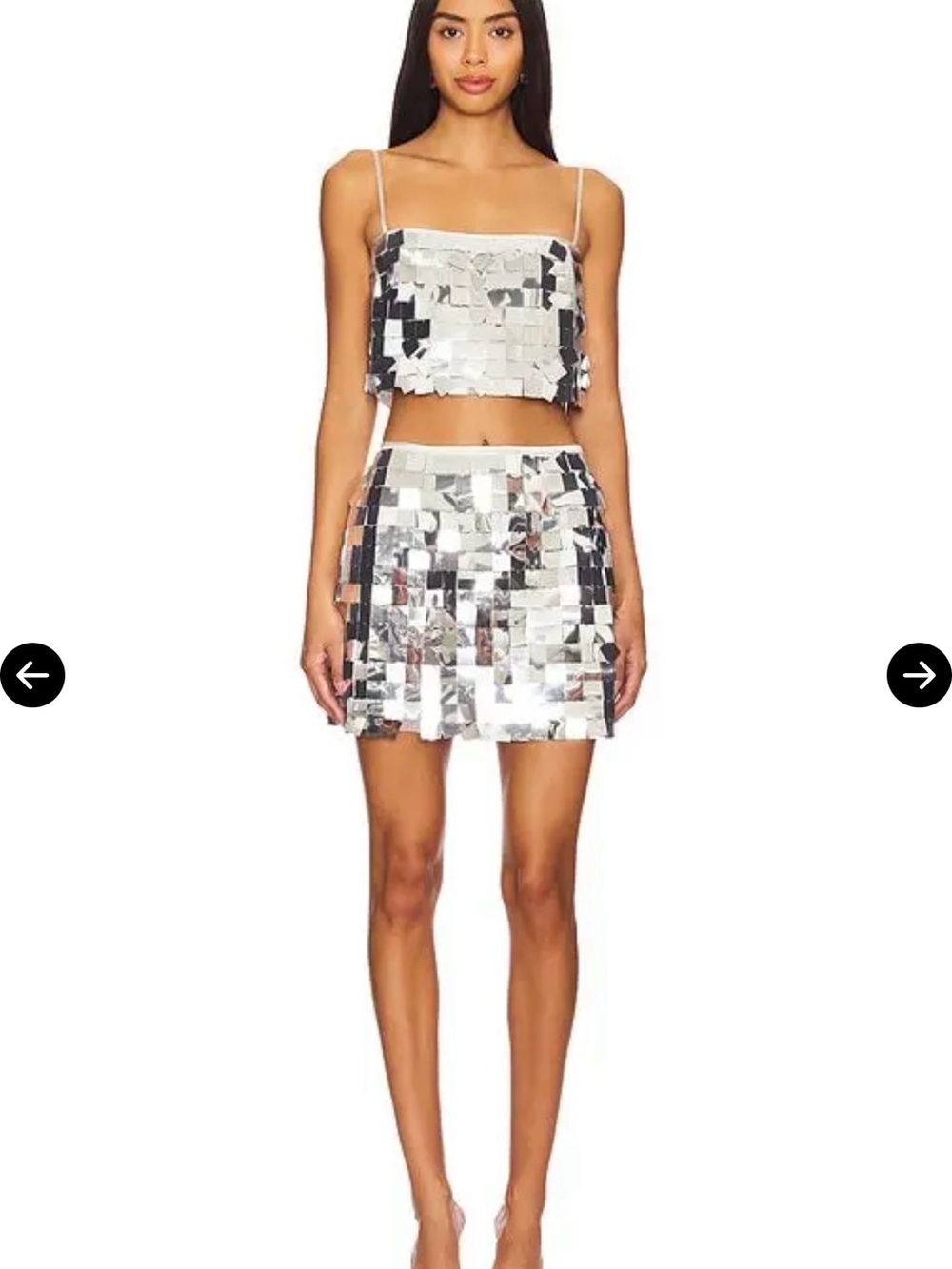 Saylor Griselda Metallic Sequin Set Small